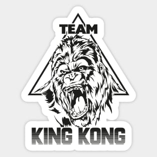 Team kong Sticker